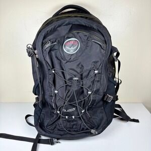 Osprey Quasar 28L Backpack Black 24/Seven Series Laptop Sleeve Commute Travel